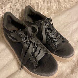 White House Black Market Gray Sneakers